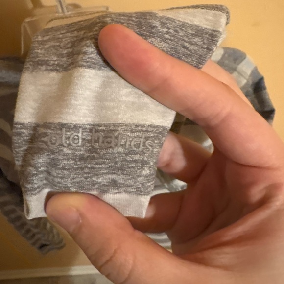 LAST CHANCE | Lululemon Race Your Pace Gray Striped 1/2 Zip Pullover - Picture 8 of 8